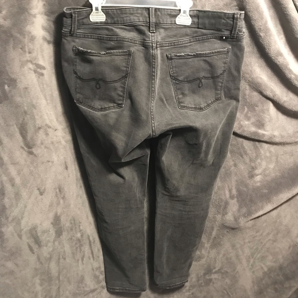 Lucky, Lolita Skinny, 12/31 faded black jeans